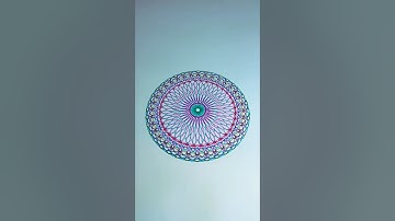 "Spirograph Art" #spirographshr #asmr #satisfying #usa #spirograph #art #pattern #shr #shorts