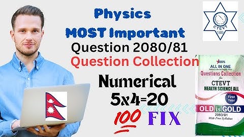 physics Question Numerical || Ctevt 1st year important question || diploma level || #physics #ctevt