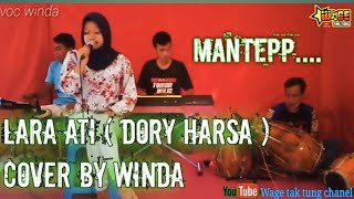 Ketipun&jaepong Lara Ati ( Dory Harsa ) cover by winda - seda musik