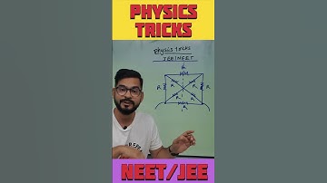 Symmetry Resistive Network Question Trick | #sachinsirphysics #shorts
