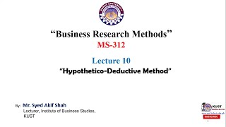 Hypothetico Deductive Method of Research