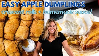 Easy Apple Dumplings Recipe