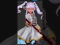 Frieren -  3D Model Creation  Staff, Magic, and Outfit Details!