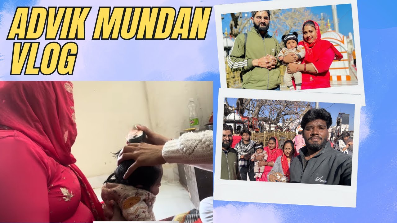 Advik ka kyu mundan krwa diya 🎉🙏🏻