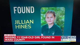 Wake County deputies searching for missing 11-year-old girl