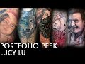 Tattoo portfolio peek  lucy hu