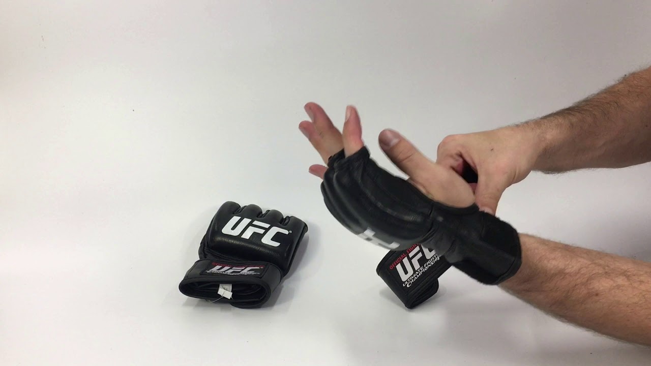 MMA rukavice Century UFC Official - YouTube