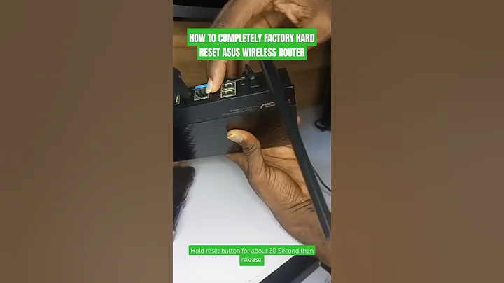 How to Completely FACTORY Hard Reset ASUS Wireless Router||#2024#tech#wifi#trending #home#viralvideo
