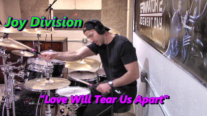 Love Will Tear Us Apart Drums version - Drums performance video thumbnail
