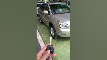 Rx330 Remote control open widows