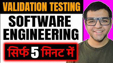 Validation Testing 🔥🔥