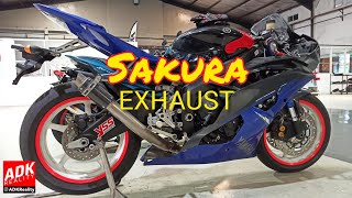 Test Suara Knalpot Sakura di Yamaha R6 | Superbike Sound