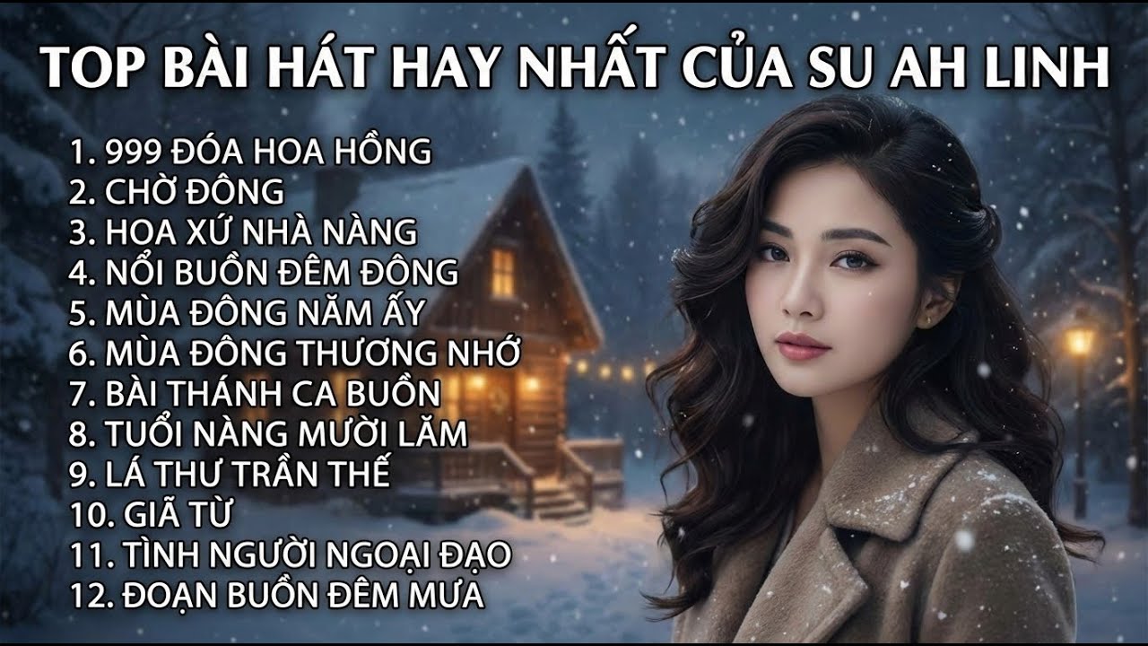 PLAYLIST BOLERO TRỮ TÌNH SUAH LINH | Nhẹ Nhàng – Sâu Lắng