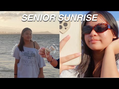 SENIOR SUNRISE with no sleep | Krizelle’s Diary