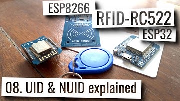 ESP32 & ESP8266 - RFID RC522 UID and NUID explained