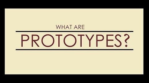 User Experience Design: Prototypes