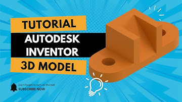 Tutorial 3D Isometric Autodesk Inventor for beginner