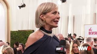 Allison Janney Wwd Eye On The Red Carpet At The Den Globes