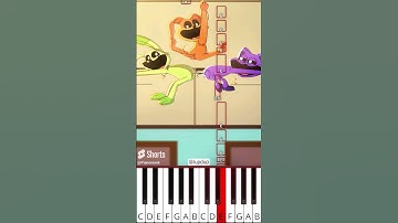 The Music Of Fart With Smiling Critters (@lupdup) - Octave Piano Tutorial
