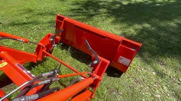 Kubota L2501 tractor LA525 loader install the accessory L2130 bucket level indicator DIY