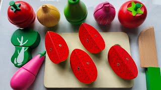 Satisfying Video | How to Cut Wooden Fruits and Vegetables