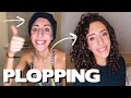 Plopping Tutorial! #curlygirlmethod - @brittcurls