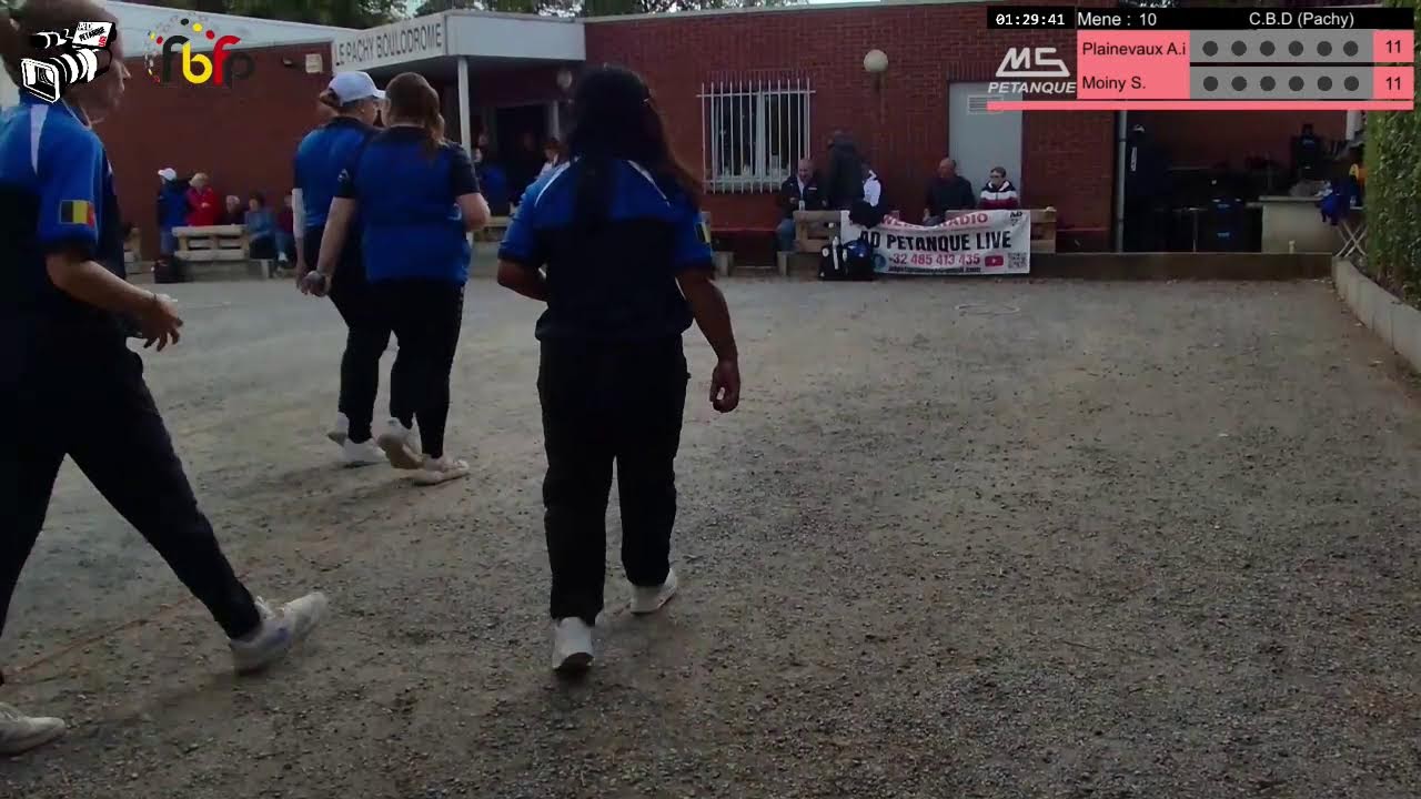 Miniature : Pétanque 2025: Championnat de Belgique Doublette