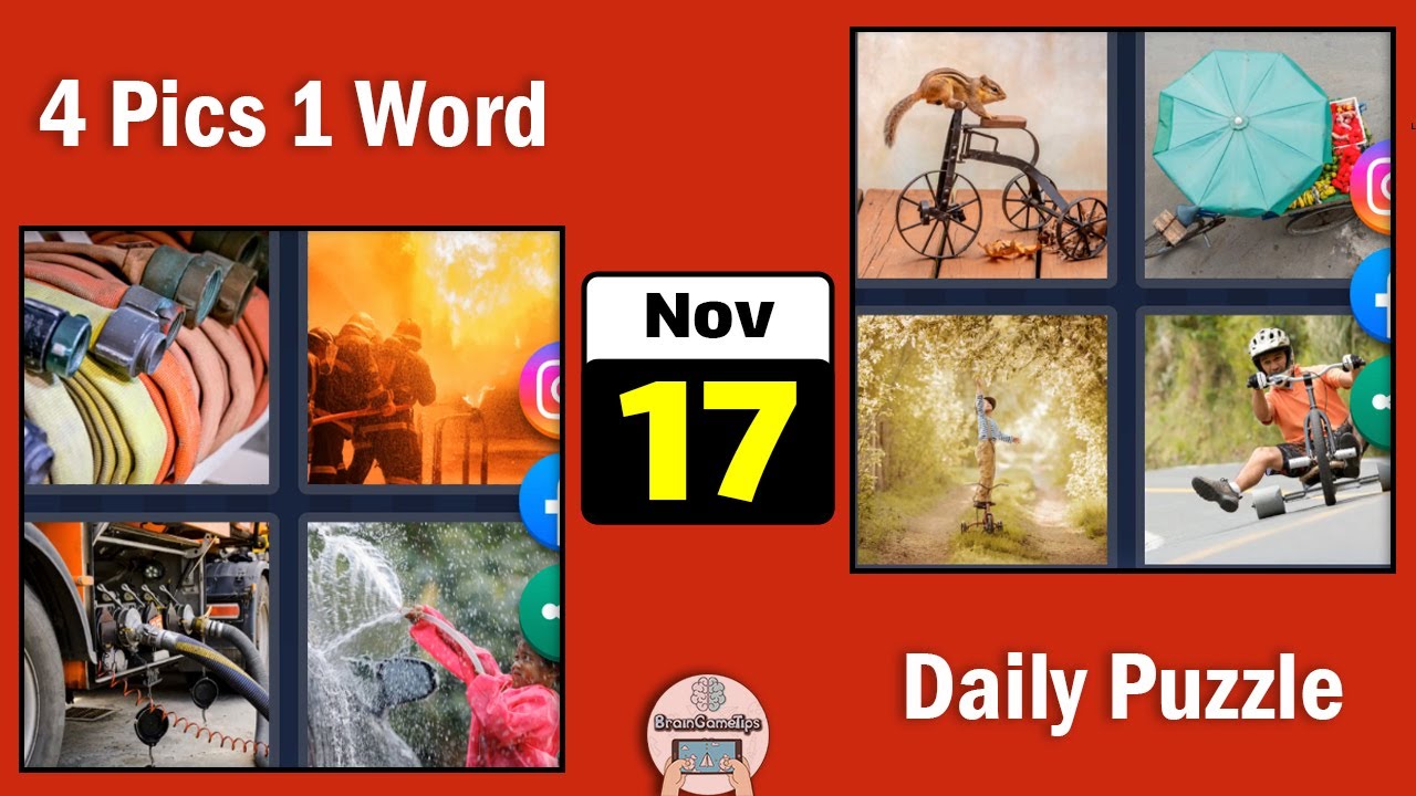 4 Pics 1 Word - Daily Puzzle November 17 2021 Answer