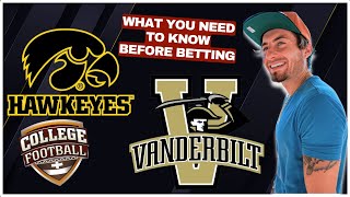 IMMEDIATE TRAP: Iowa vs Vanderbilt Bowl Mismatch (Dec 31)