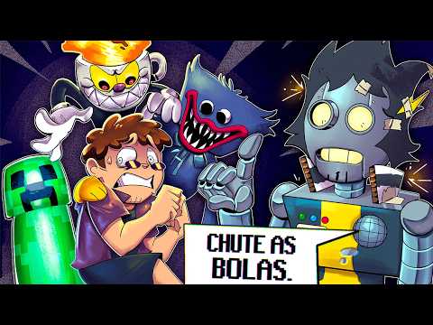Transformei meu amigo em um ROBO pra ele me ajudar em JOGOS!