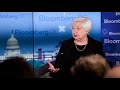 Janet Yellen on GDP Report, Bond Yields, China, War in Israel