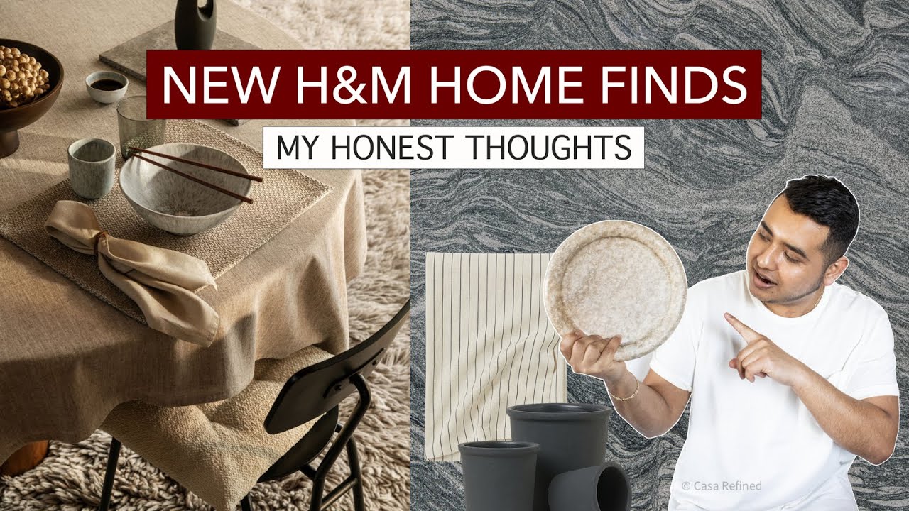 WHAT'S NEW AT H&M HOME (BEST PRODUCTS + HOME DECOR) YouTube
