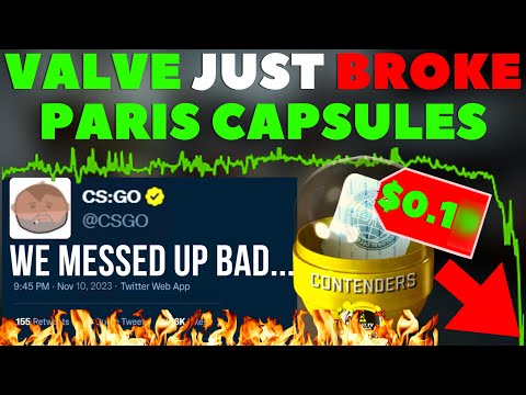 Valve Just DESTROYED Paris Capsules | CSGO Investing