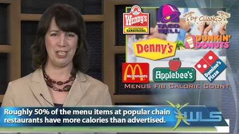 Weight Loss Sabotaged By Wrong Calorie Counts On Menus
