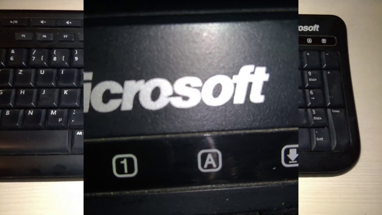 Microsoft Wired Keyboard 600 YouTube