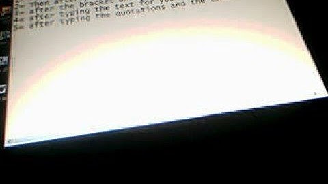 Make ur own error messages