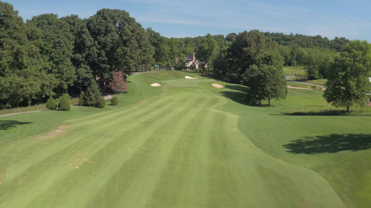 The Virginian Golf Club Hole 14 YouTube