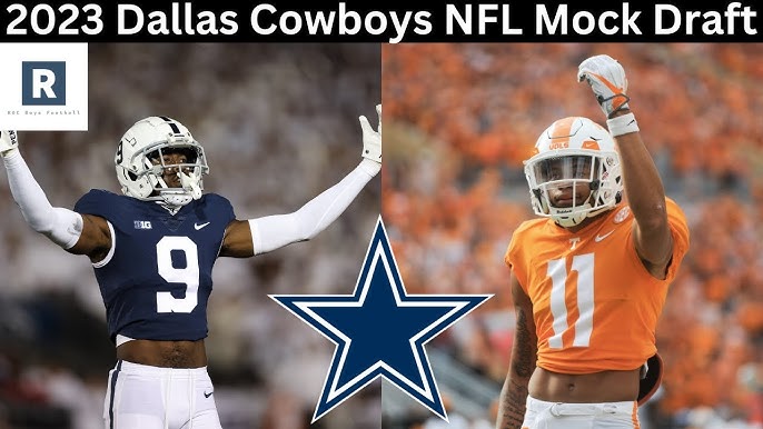 Dallas #Cowboys 2023 Mock Draft 4.0  New Weapon In The Passing Game 