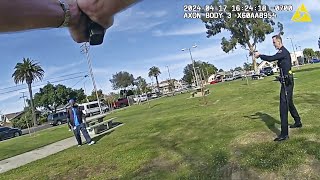 Long Beach Officer Shoots Suspect After He Pulls A Gun Out Of His Pocket