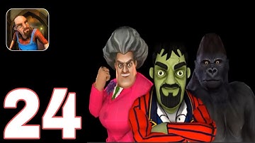 Scary Stranger 3D - GamePlay Walkthrough - New Update Part 24 (iOS,Android)