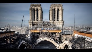 Notre-Dame : le démontage de l'échafaudage terminé, le chantier peut continuer plus sereinement