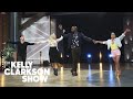 Ally Brooke And Sasha Farber From 'DWTS' Teach Kelly Ballroom Dancing | The Kelly Clarkson Show