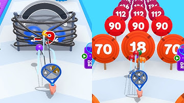 RACKET RUN ! 🏓 ! All Levels Gameplay Walkthrough Android İos Game ! Mobile Game ! ( Part 2 )