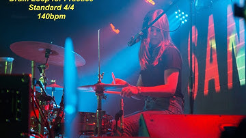Drum Loop for music learners - 4/4 - 140bpm