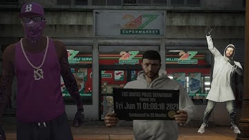 TOMMY T (zerkaa) shot and arrested STORE ROBBERY | GTA V RP| NoPixel 3.0 |