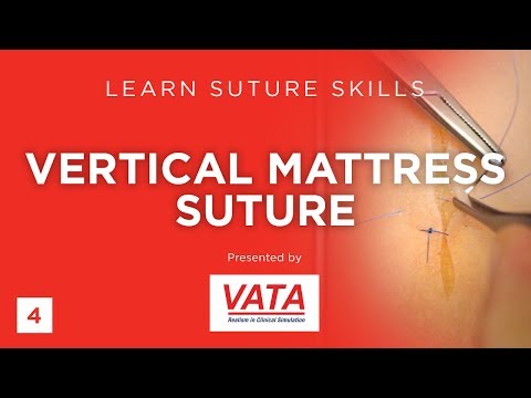 Vertical Mattress Suture - Learn Suture Techniques - VATA