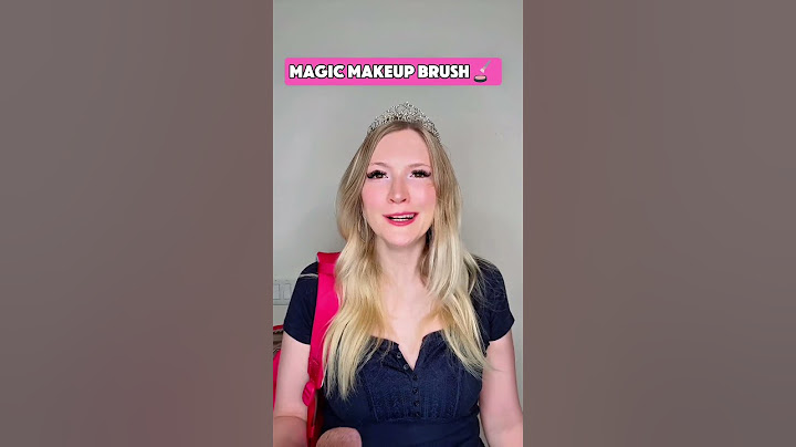PART2 #pov You receive a magic make up brush that can change your appearance.. #story