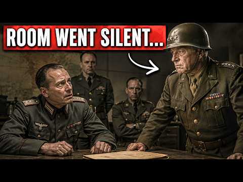 The SS Officer Demanded Release — Patton's Answer Left the Room Silent.