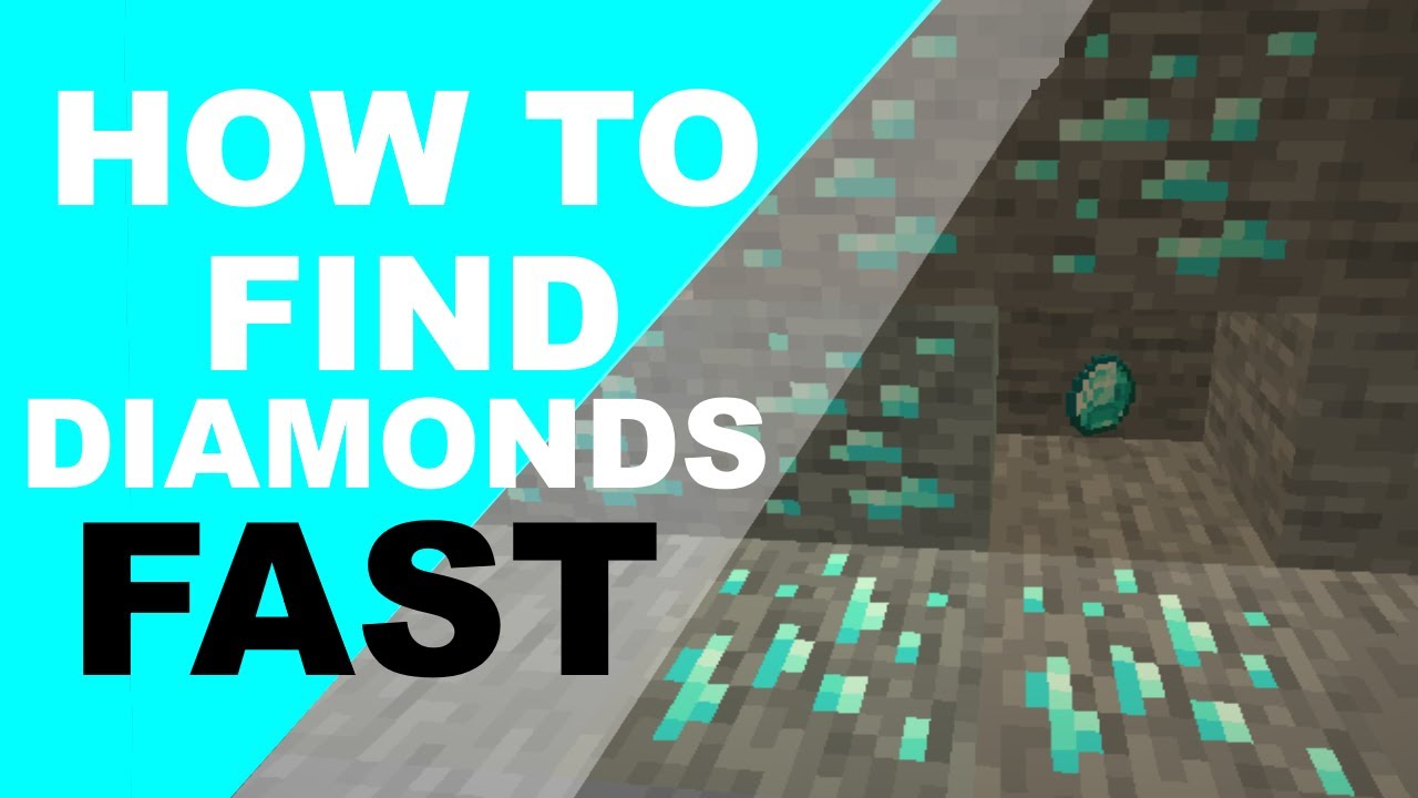 How To Find Diamonds in Minecraft REALLY Fast (2020) - YouTube