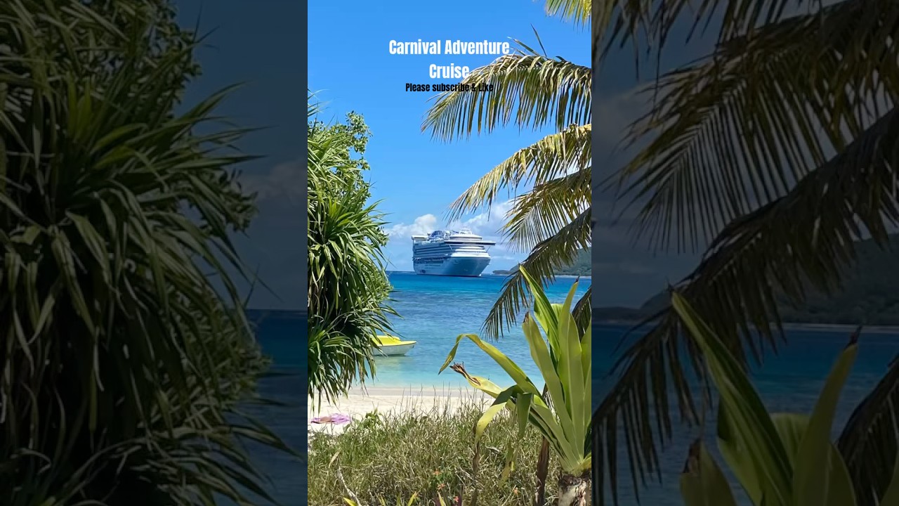 Carnival Adventure cruise fun!￼